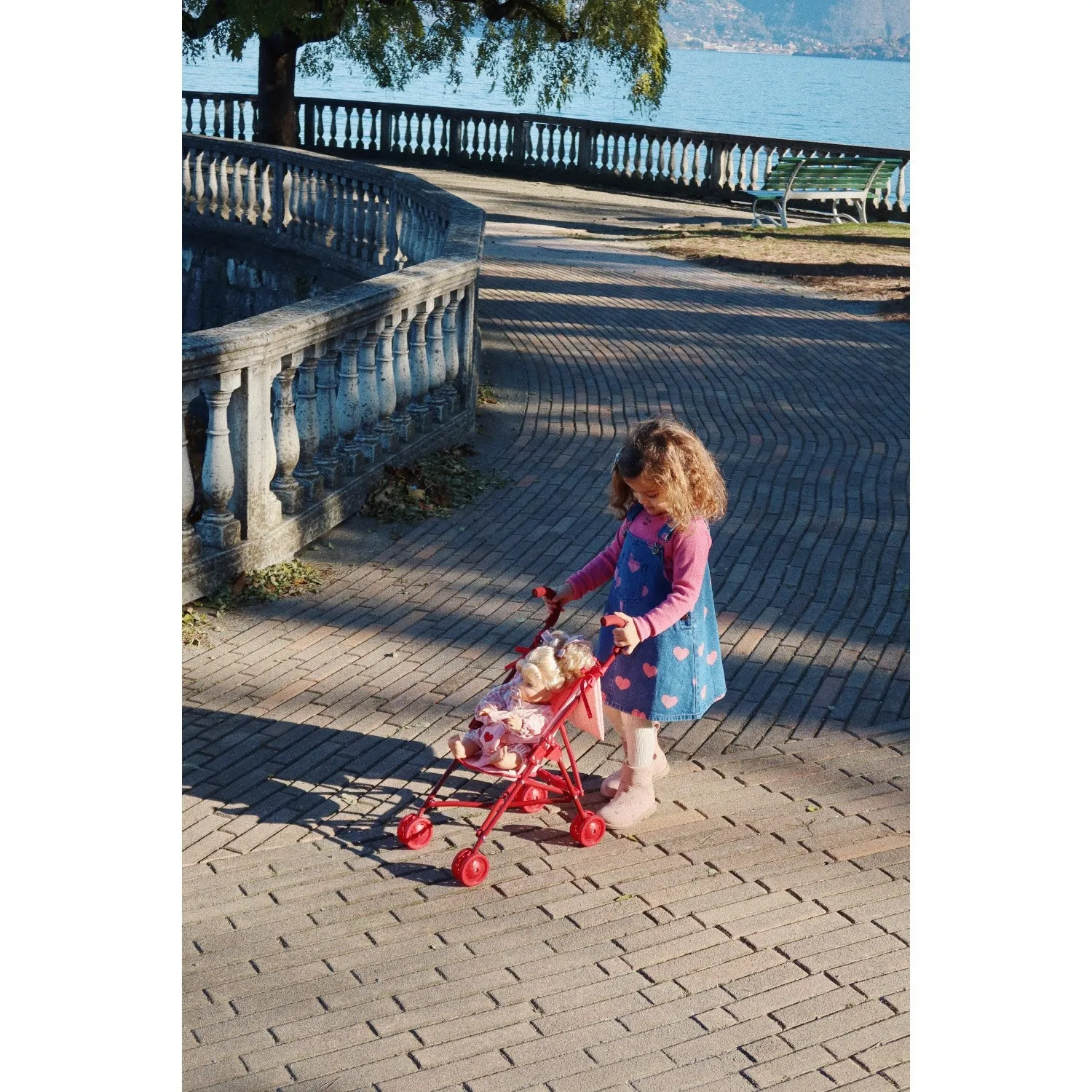Konges Sl?jd Mellow Rose Doll Stroller
