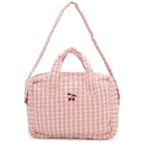 Konges Sl?jd Powder Pink Check Doll Bag
