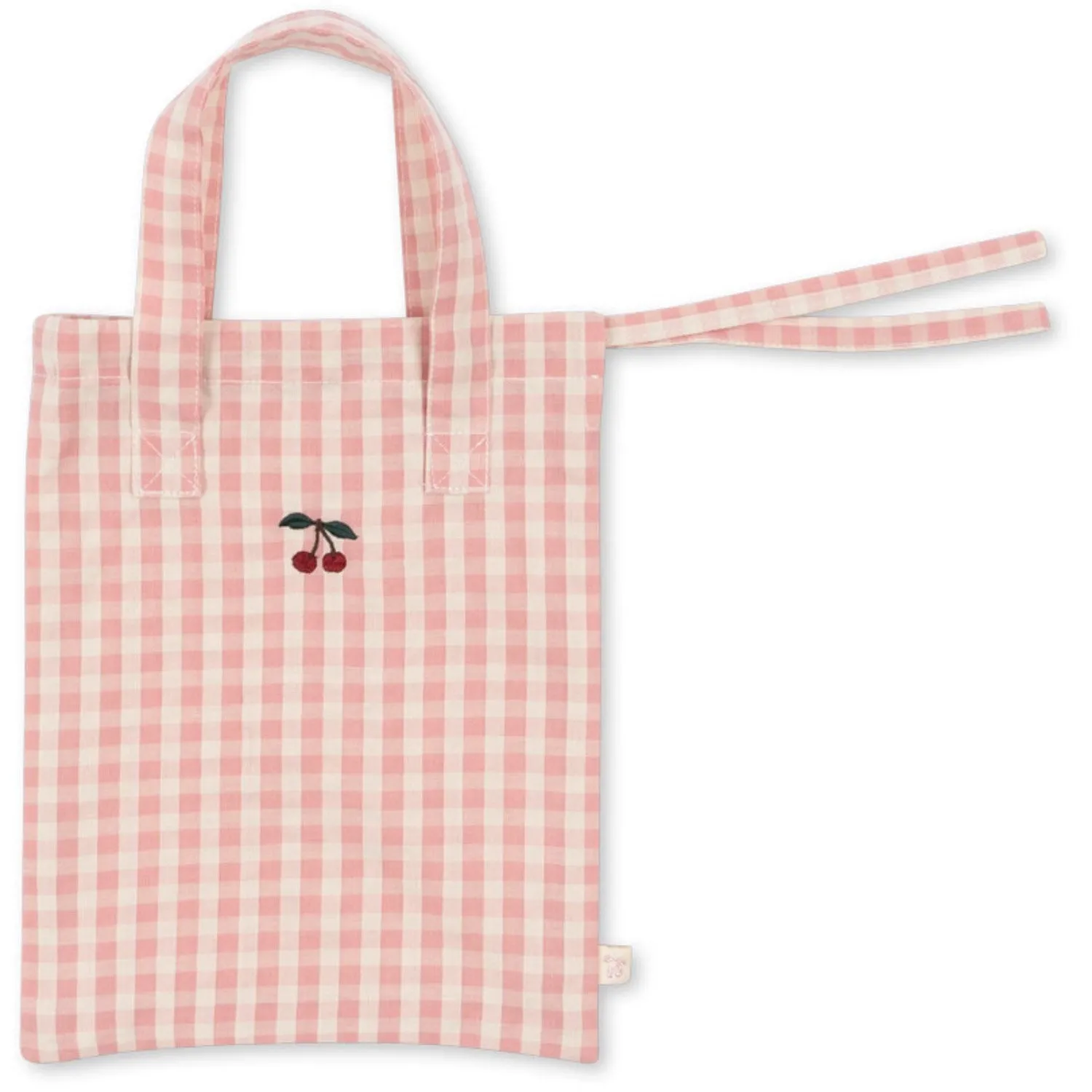 Konges Sl?jd Powder Pink Check Doll Bedding