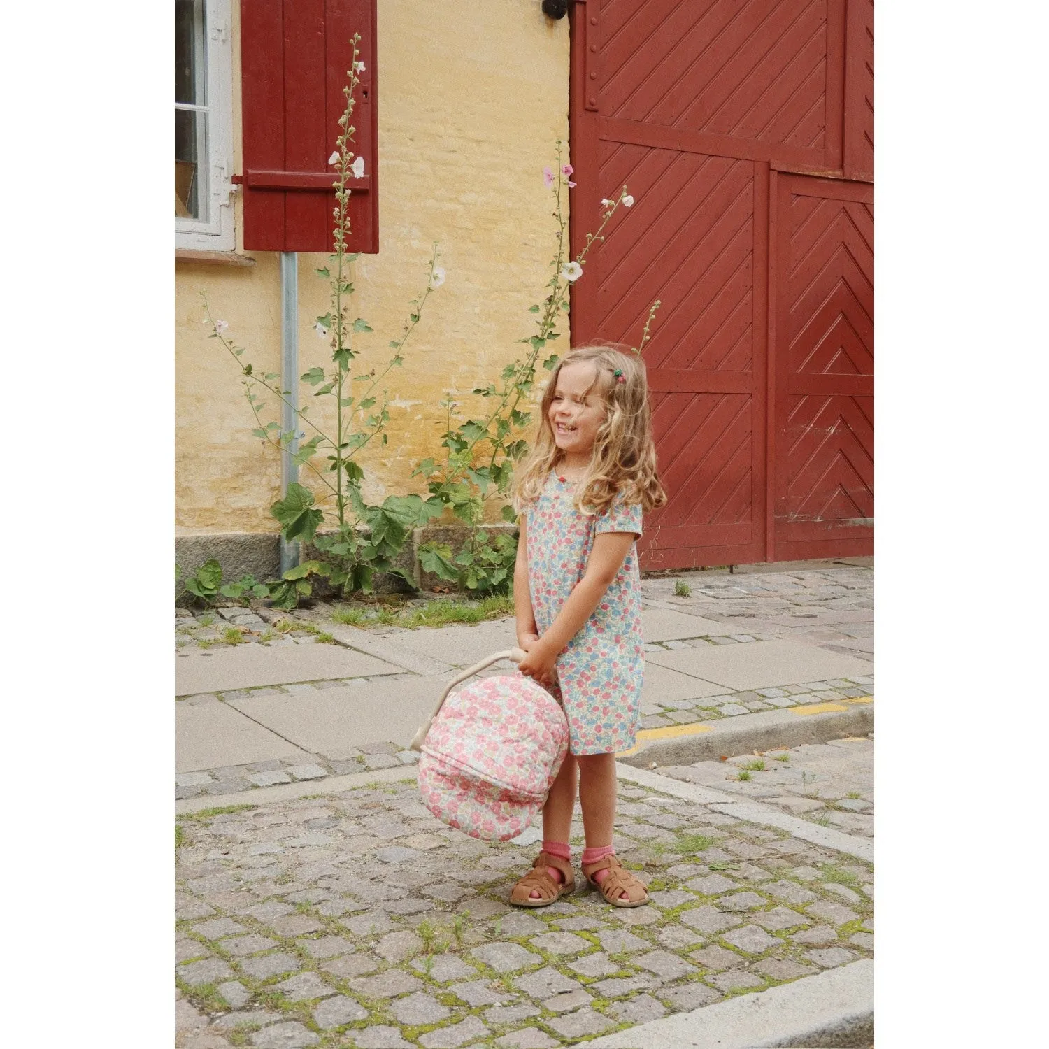 Konges Sl?jd Rose Anglaise Doll Car Seat