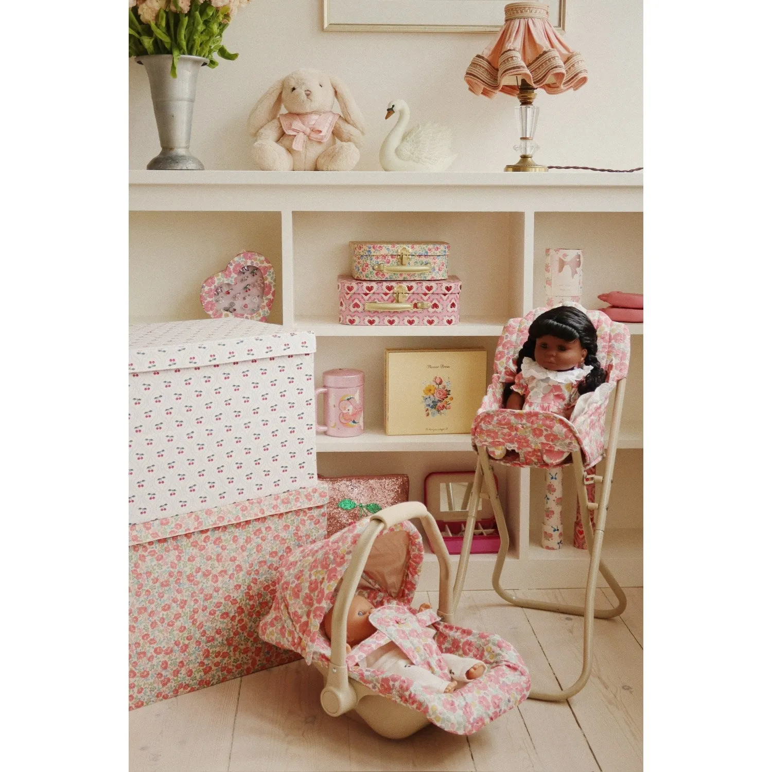 Konges Sl?jd Rose Anglaise Doll Car Seat