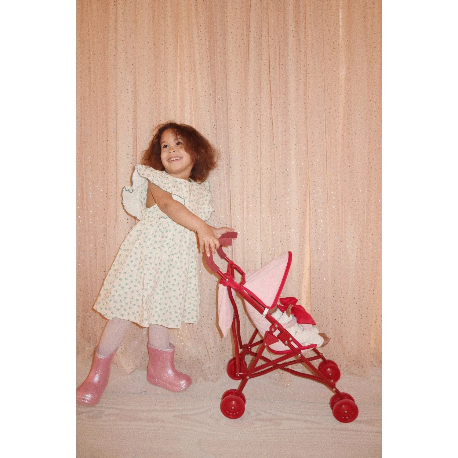 Konges Sl?jd Strawberry Ice Zoe Lulu Doll Stroller