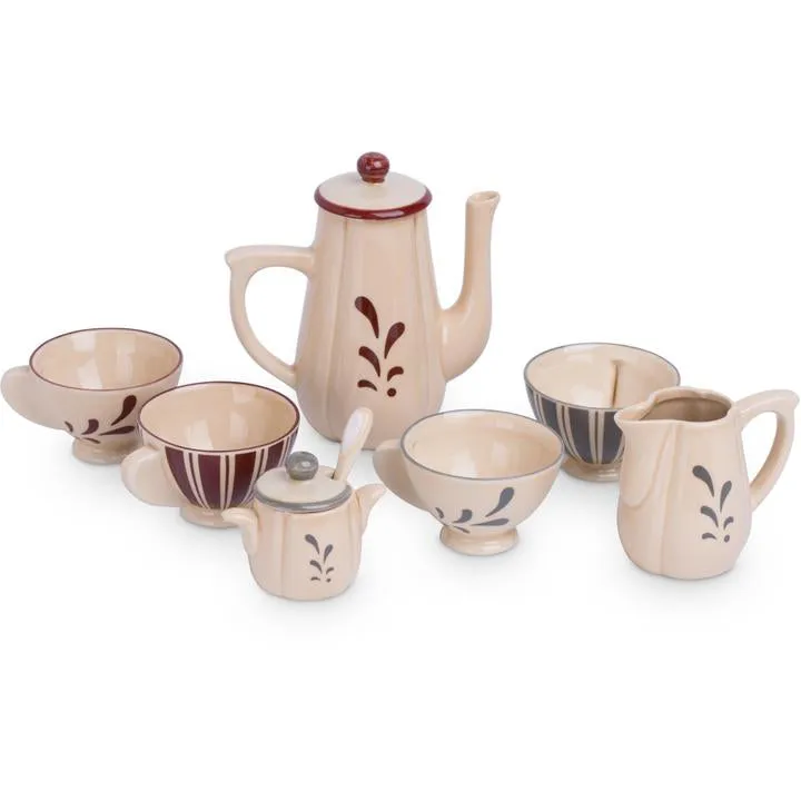 Konges Sljd Tea Set Multi