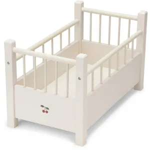 Konges Sl?jd Wooded Doll Bed Ecru