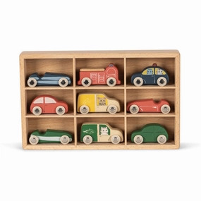 Konges Sl?jd Multi Wooden Mini Cars Fsc