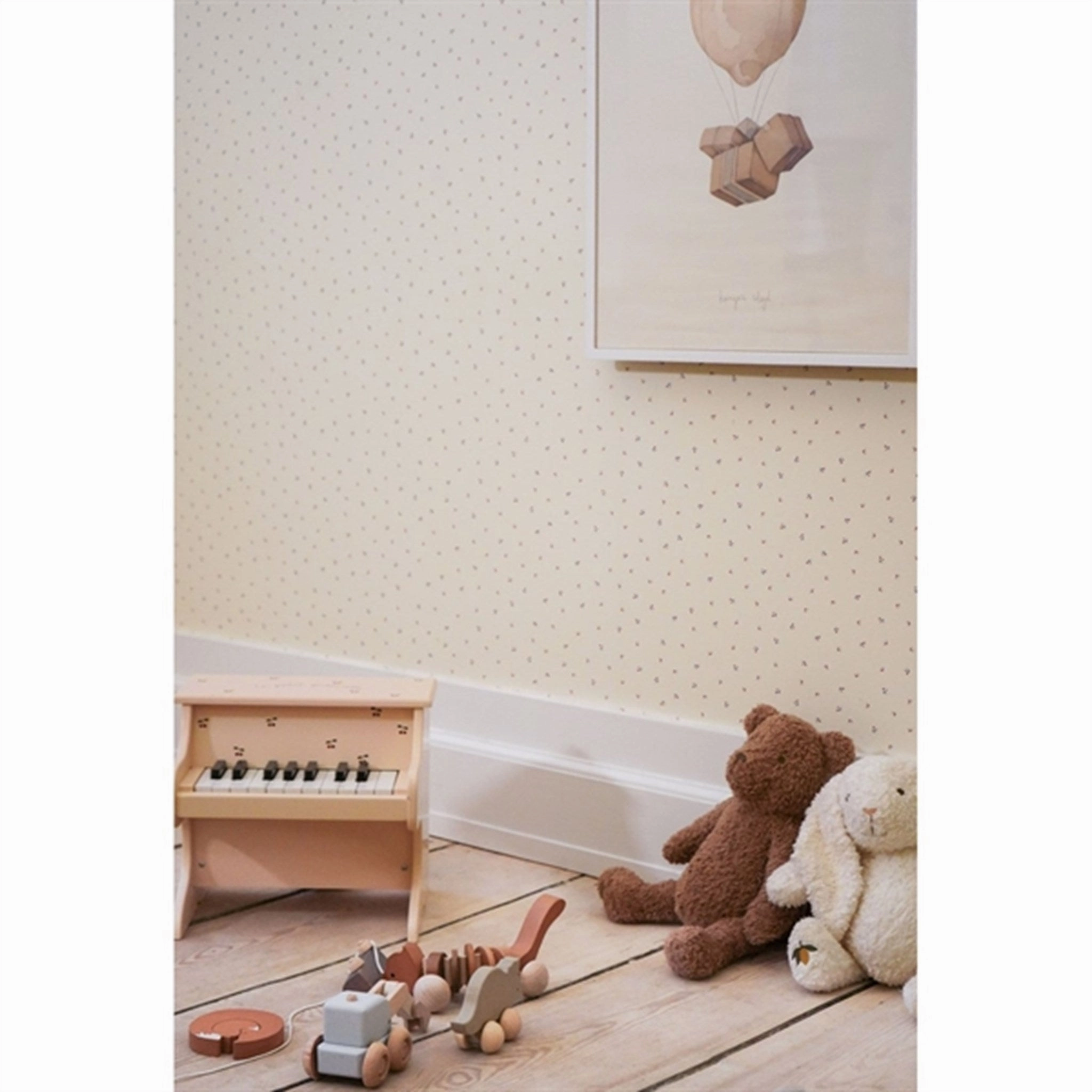 Konges Sljd Blue Wooden Digger