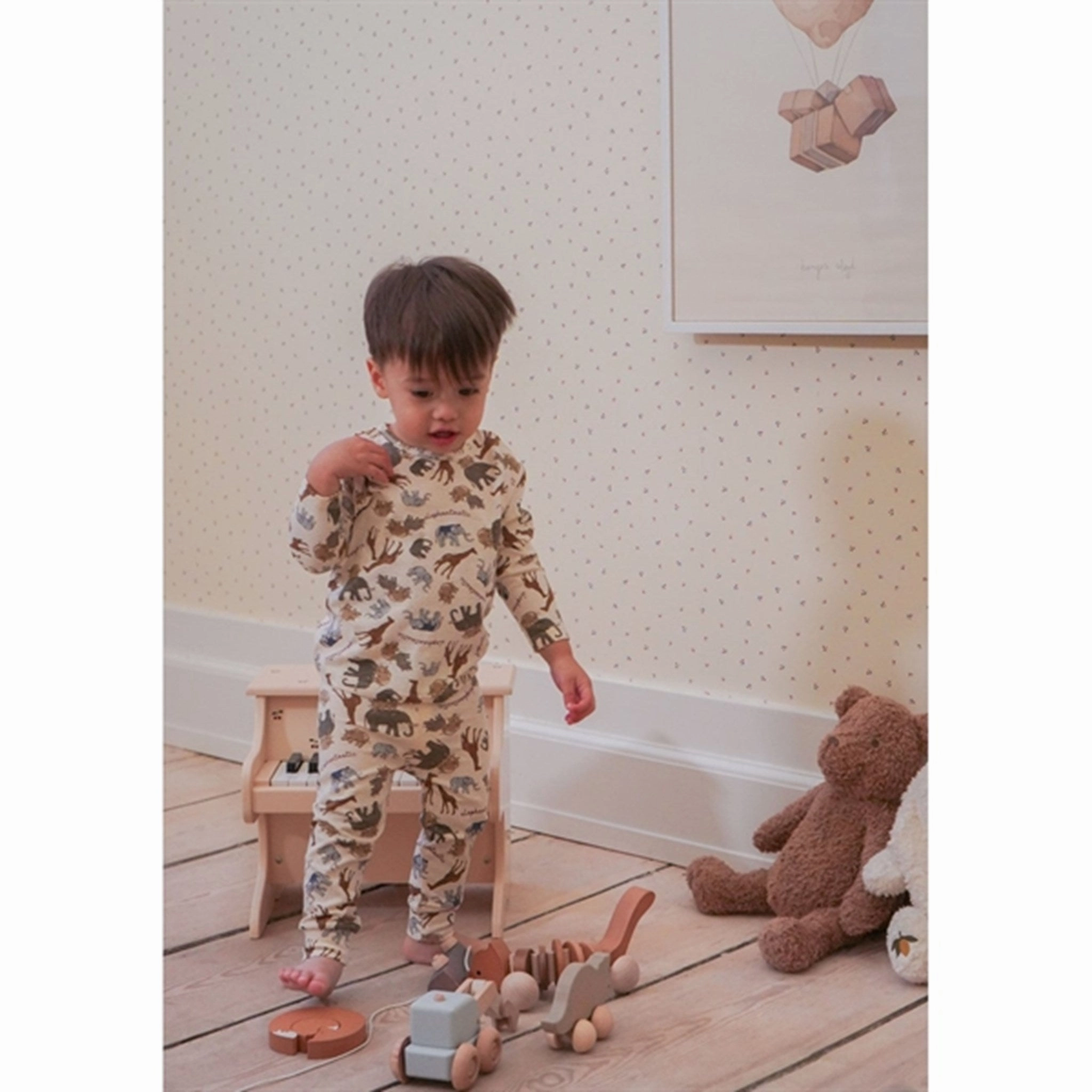 Konges Sljd Blue Wooden Digger