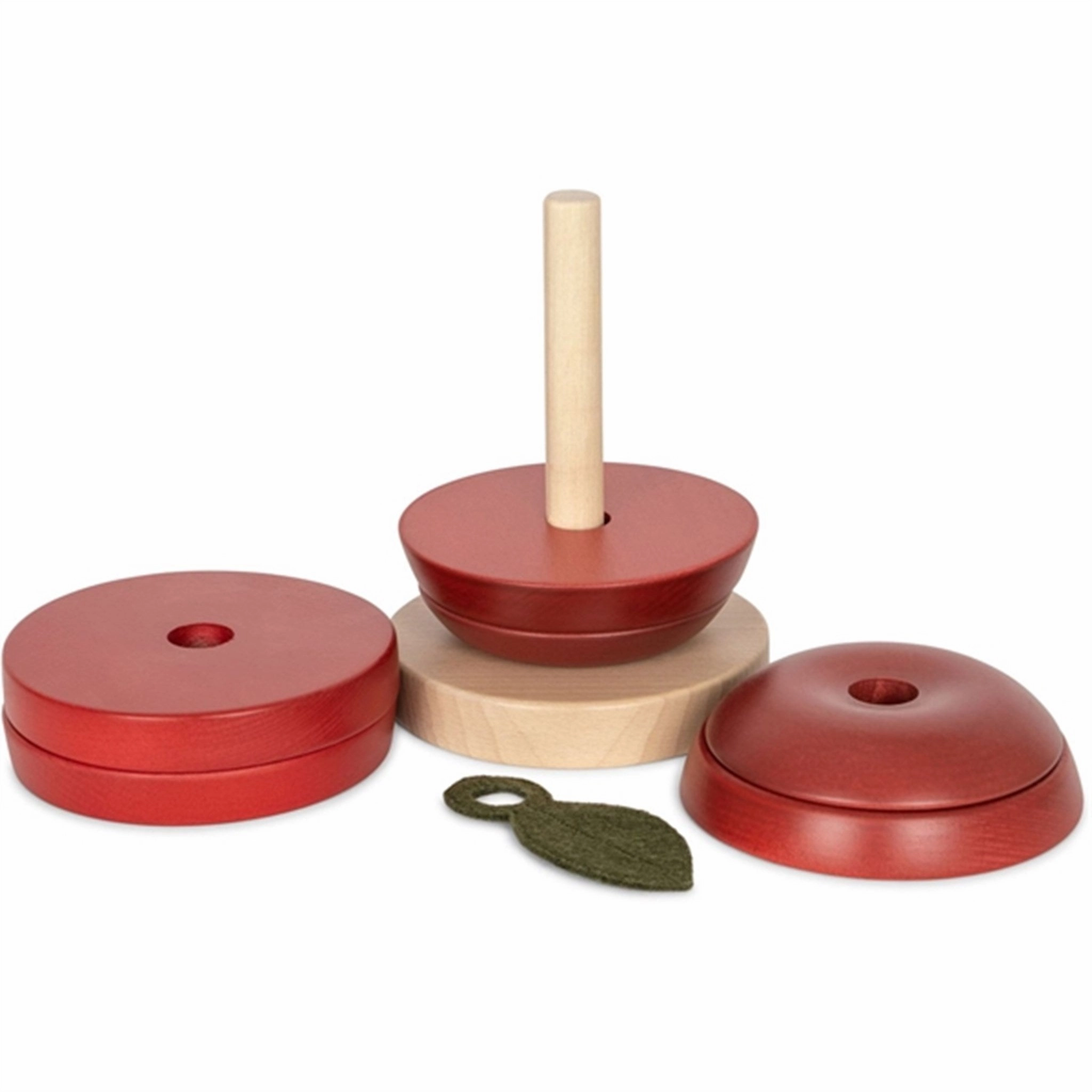 Konges Sljd Dark Red/Moonlight Stacking Apple