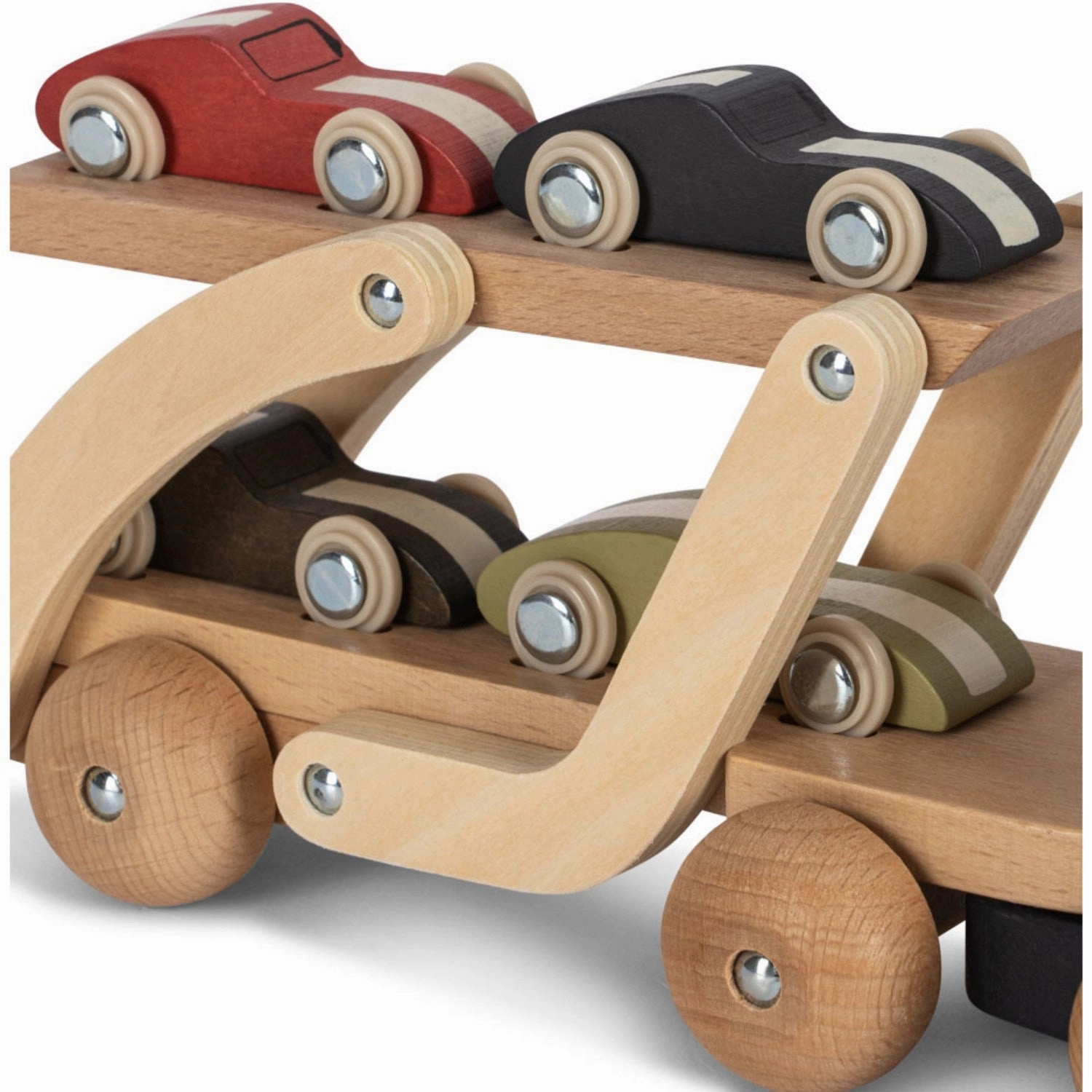 Konges Sljd Multi Wooden Car Carrier Fsc