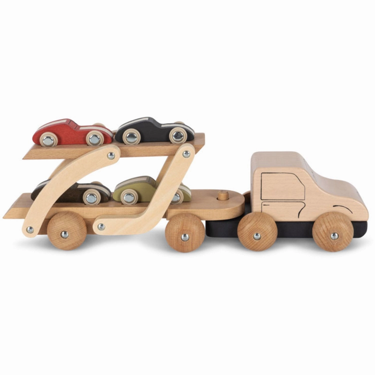 Konges Sljd Multi Wooden Car Carrier Fsc