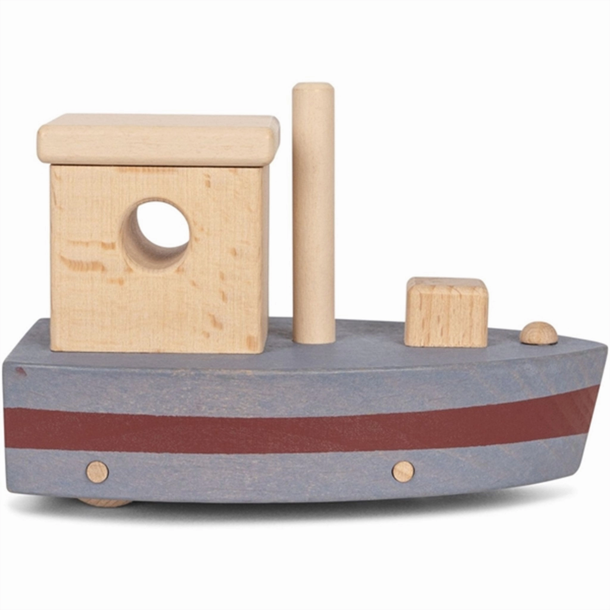 Konges Sljd Winter Moss Wooden Boats 2-pack