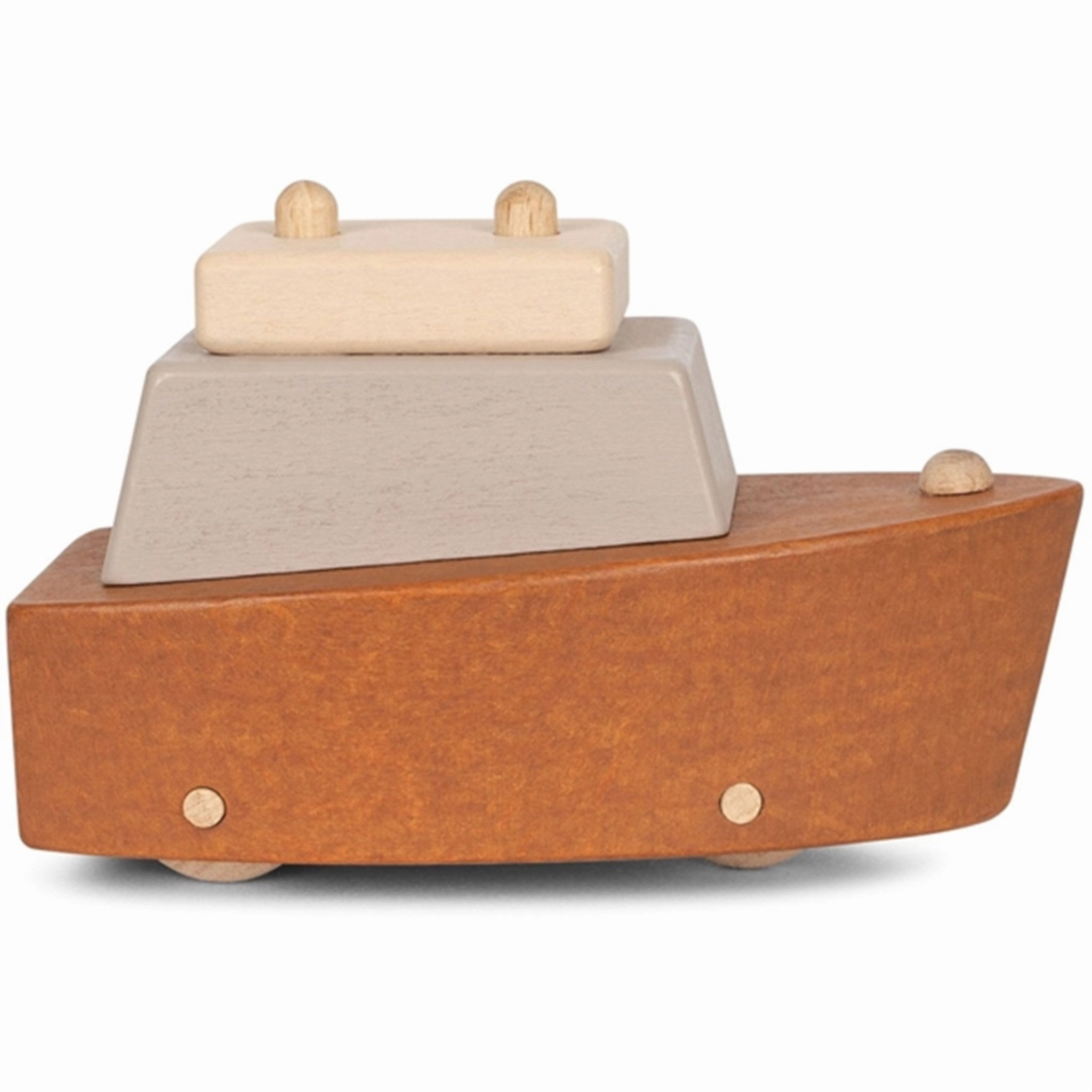 Konges Sljd Winter Moss Wooden Boats 2-pack