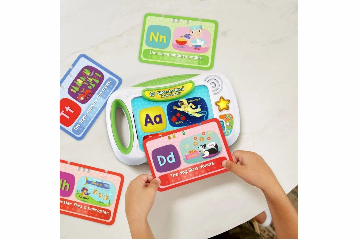 Leapfrog Slide to Read ABC Flashcards
