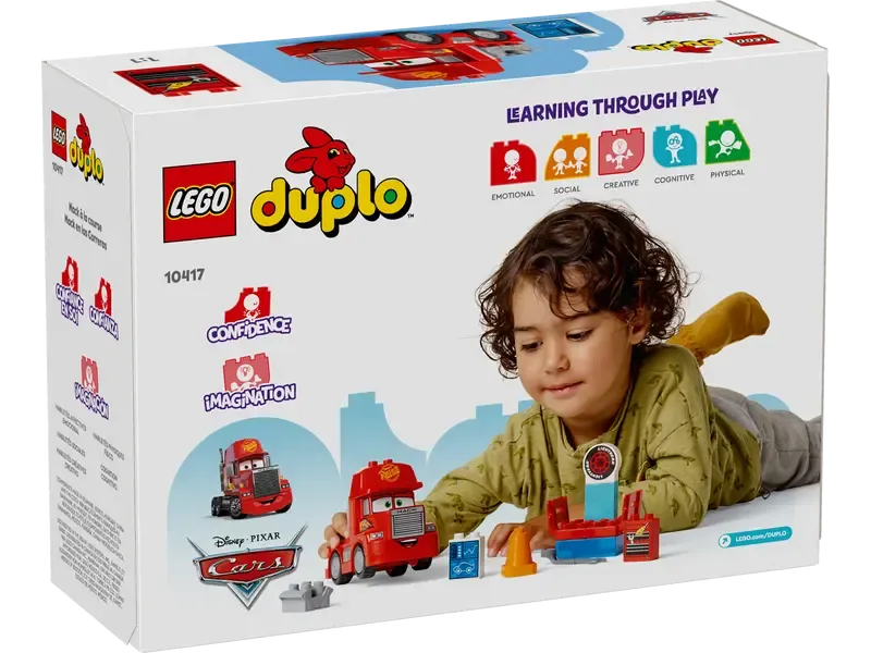 LEGO? DUPLO? Mack at the Race