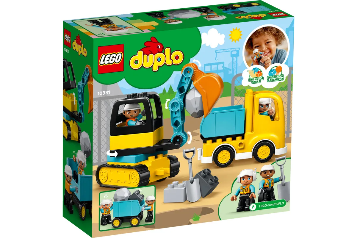 LEGO? DUPLO Truck and Tracked Excavator 10931