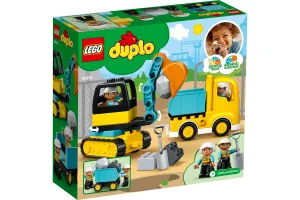 LEGO? DUPLO Truck and Tracked Excavator 10931