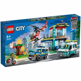 LEGO? City Emergency Vehicles HQ