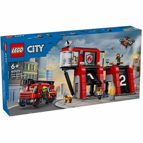 LEGO? City Fire Station with Fire Engine
