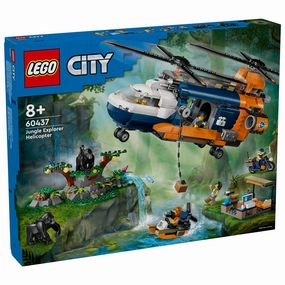 LEGO? City Jungle Adventure C Helicopter and Expedition Base