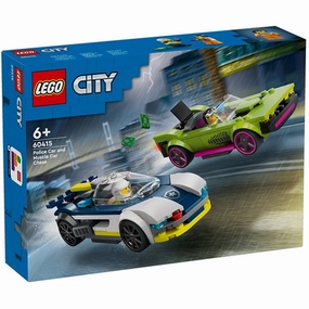 LEGO? City Police Car and Muscle Car Chase