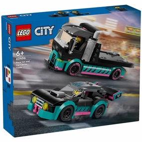 LEGO? City Race Car and Car Carrier Truck