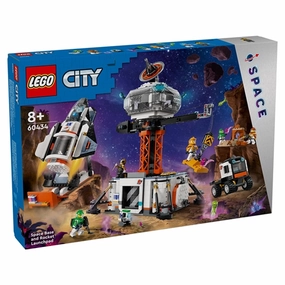 LEGO? City Space Base and Rocket Launchpad