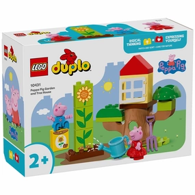 LEGO? DUPLO? Peppa Pig Garden and Tree House