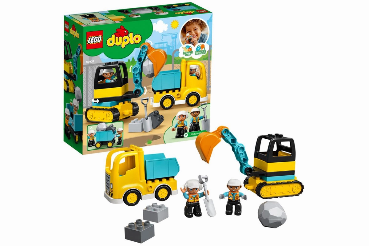 LEGO DUPLO Truck and Tracked Excavator 10931