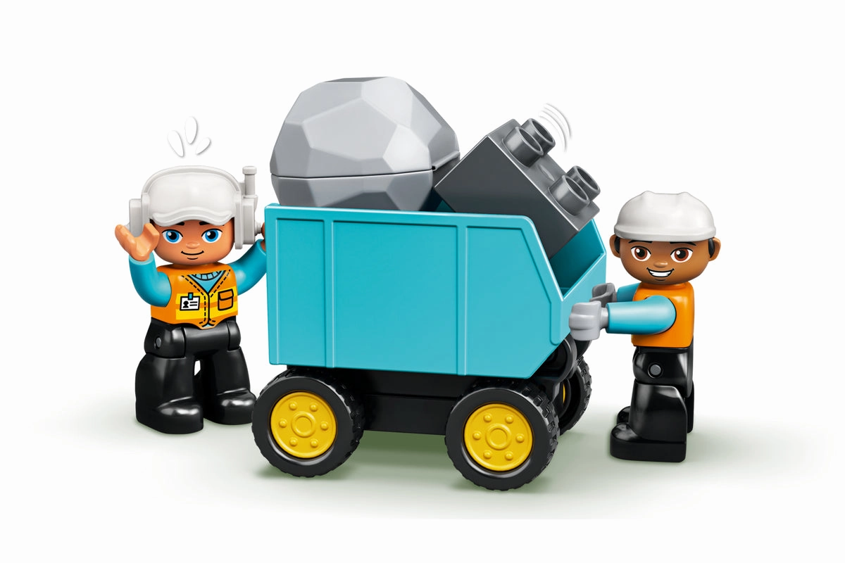 LEGO DUPLO Truck and Tracked Excavator 10931