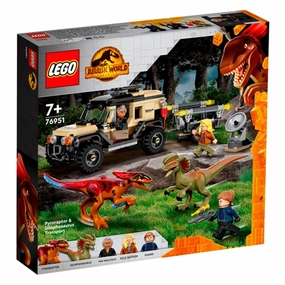 LEGO Jurassic World?Pyroraptor & Dilophosaurus Transport