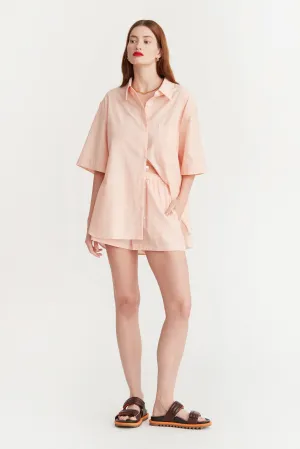 Lennox Top Orange/White Stripe