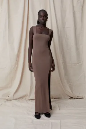 Leonora Dress Brown