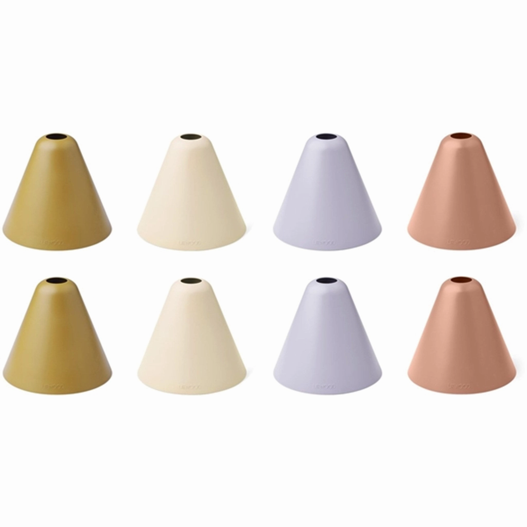 Liewood Nico Cones 8-pack Yellow Mellow Multi Mix