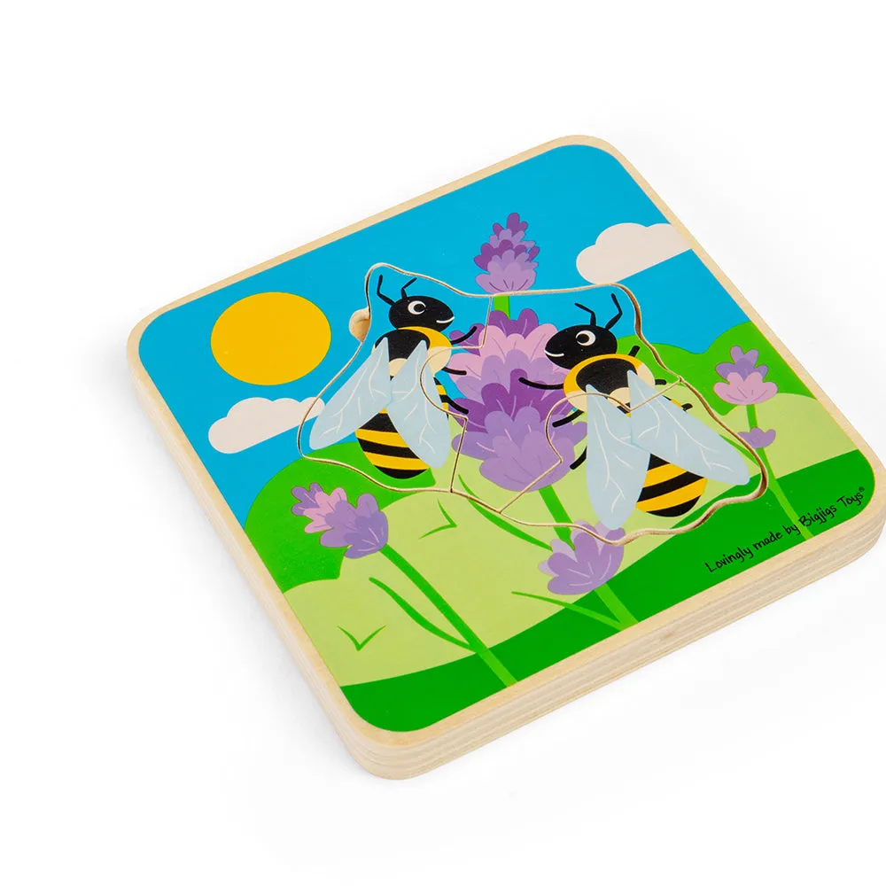 Lifecycle Layer Puzzle - Honeybee
