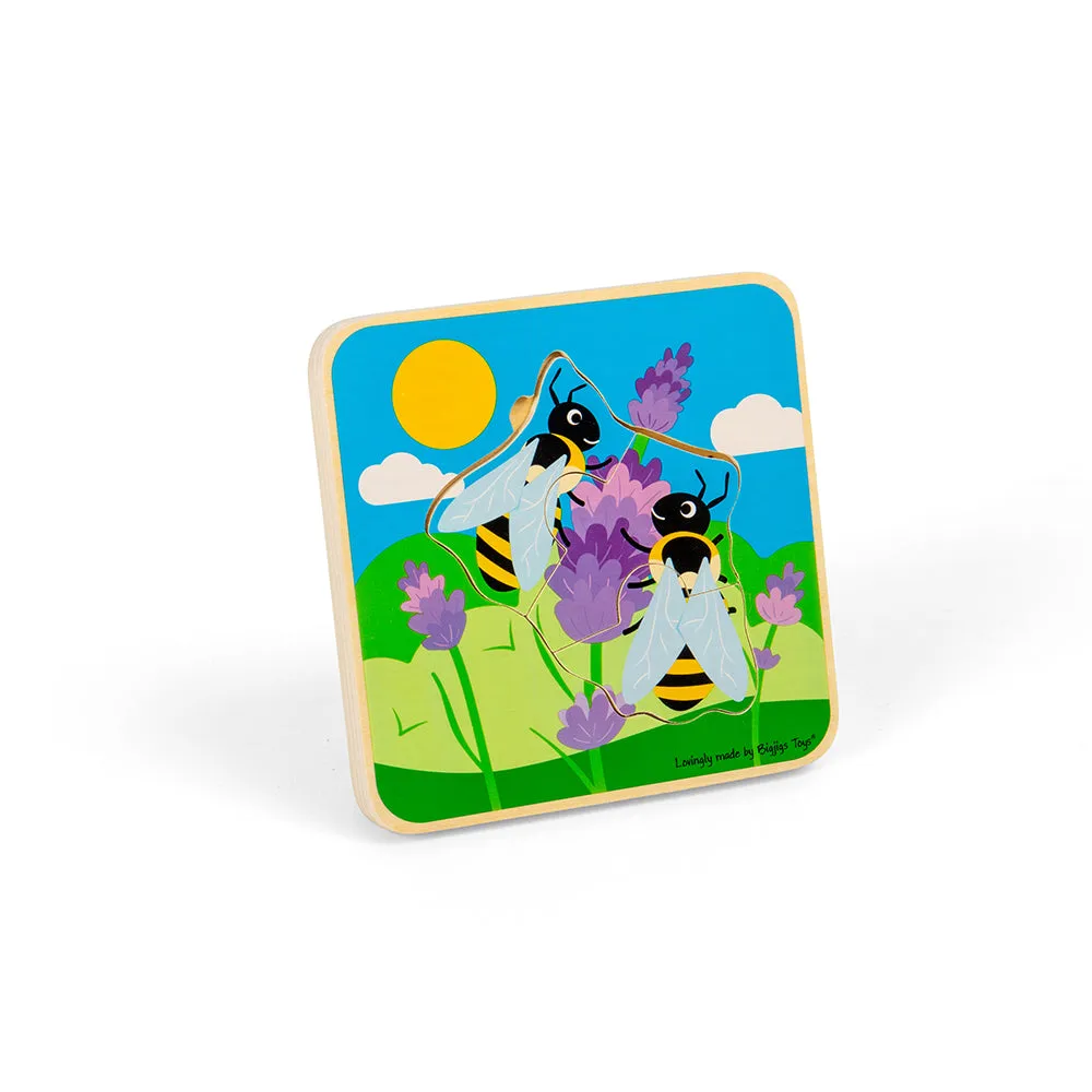 Lifecycle Layer Puzzle - Honeybee