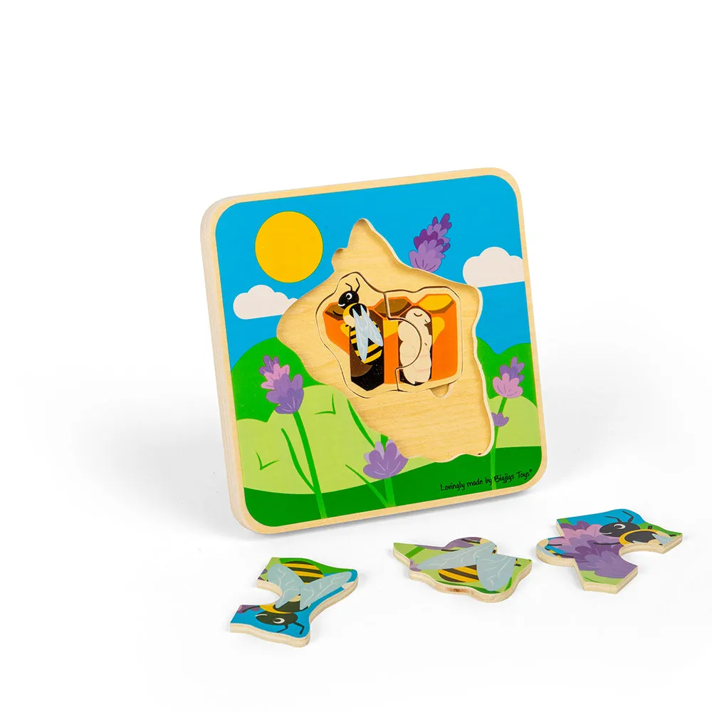 Lifecycle Layer Puzzle - Honeybee