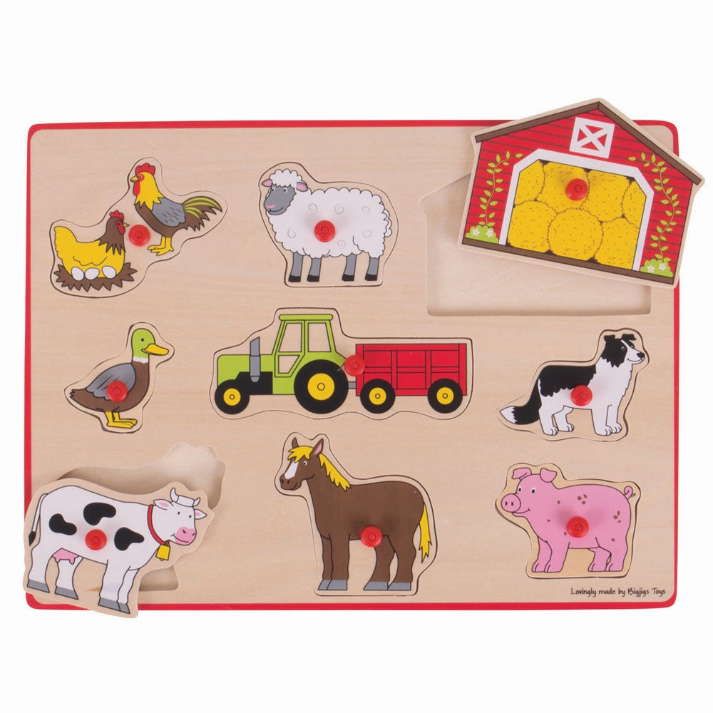 Lift Out Puzzle - Farm