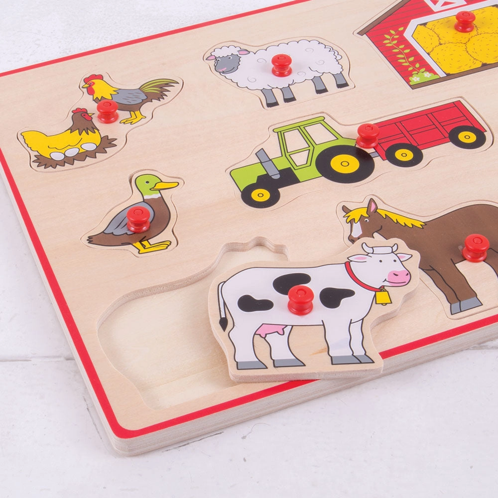 Lift Out Puzzle - Farm