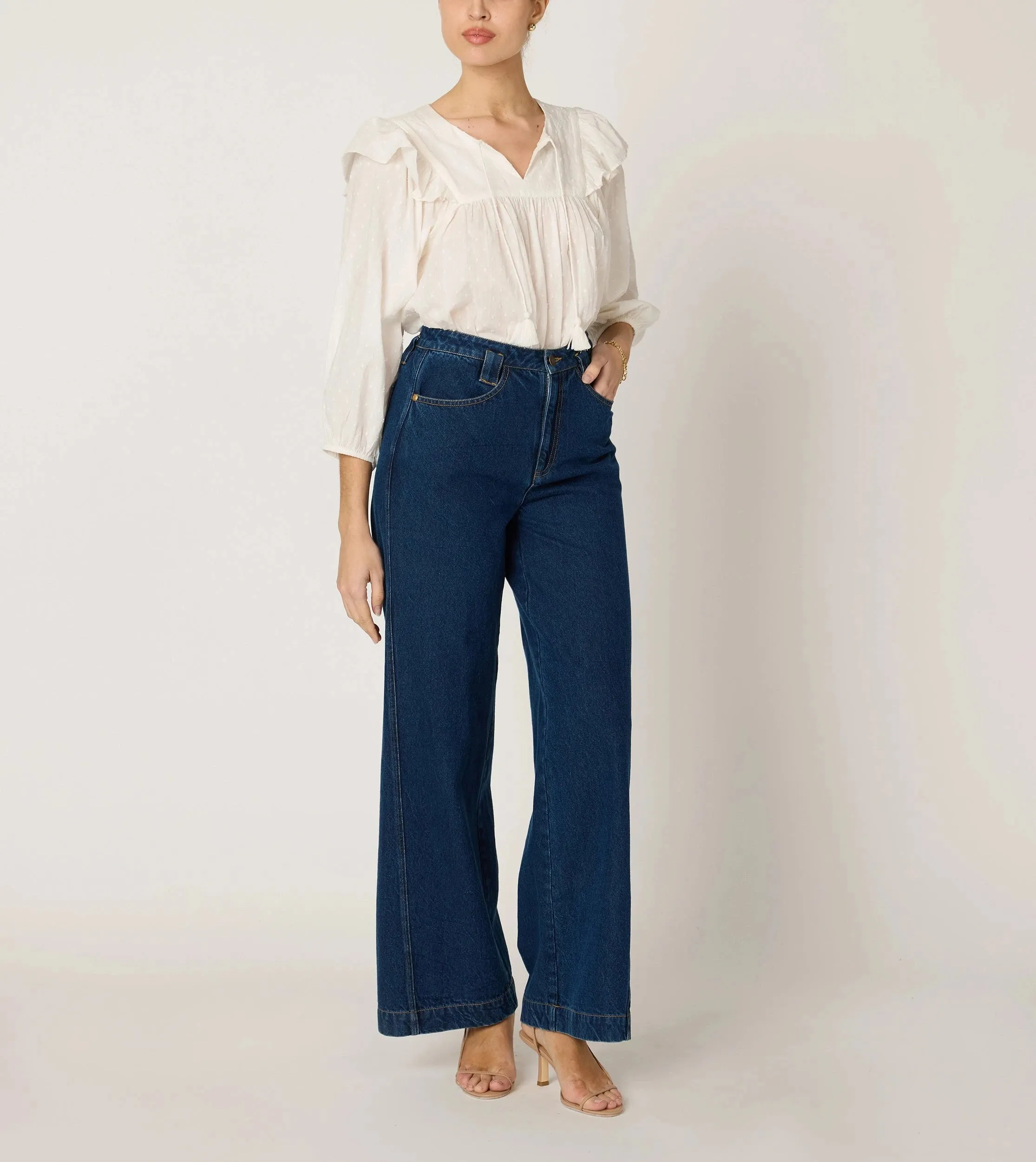 Lina Blouse | Ivory