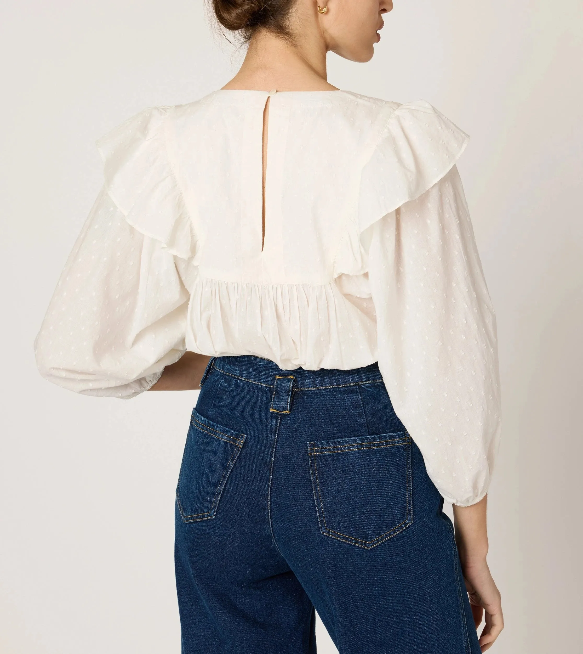 Lina Blouse | Ivory