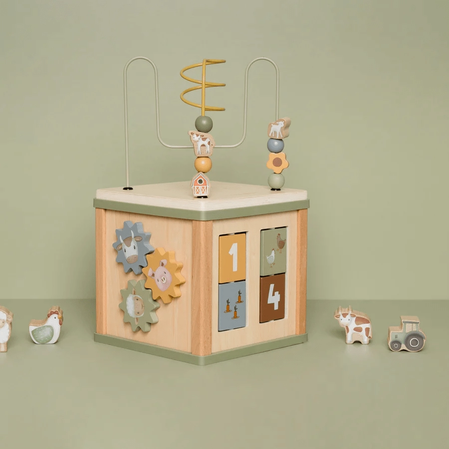 Little Dutch Little Farm Activity Cube