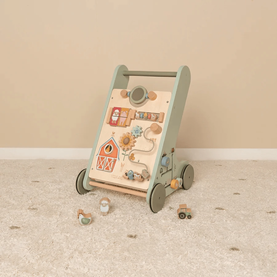 Little Dutch Little Farm Multi- Activity Baby Walker