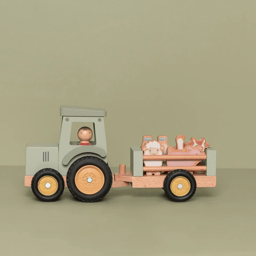 Little Dutch Little Farm Tractor With Trailer