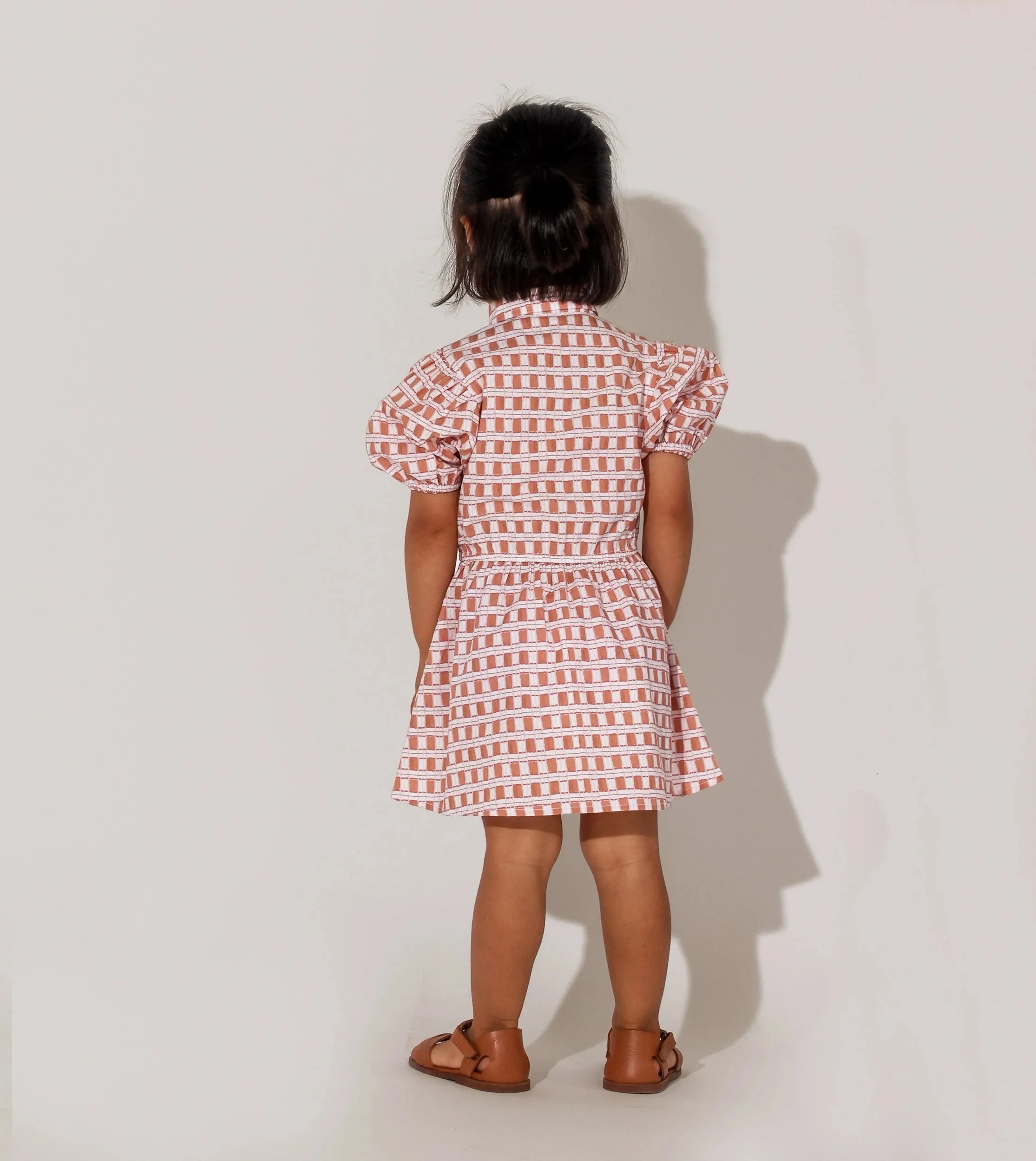 Littles Marigold Dress | Bellini Plaid