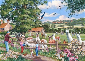 Llama Mamas - 1000 Piece Jigsaw Puzzle