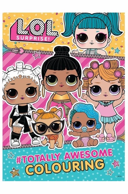 LOL Suprise Totally Awesome Colouring