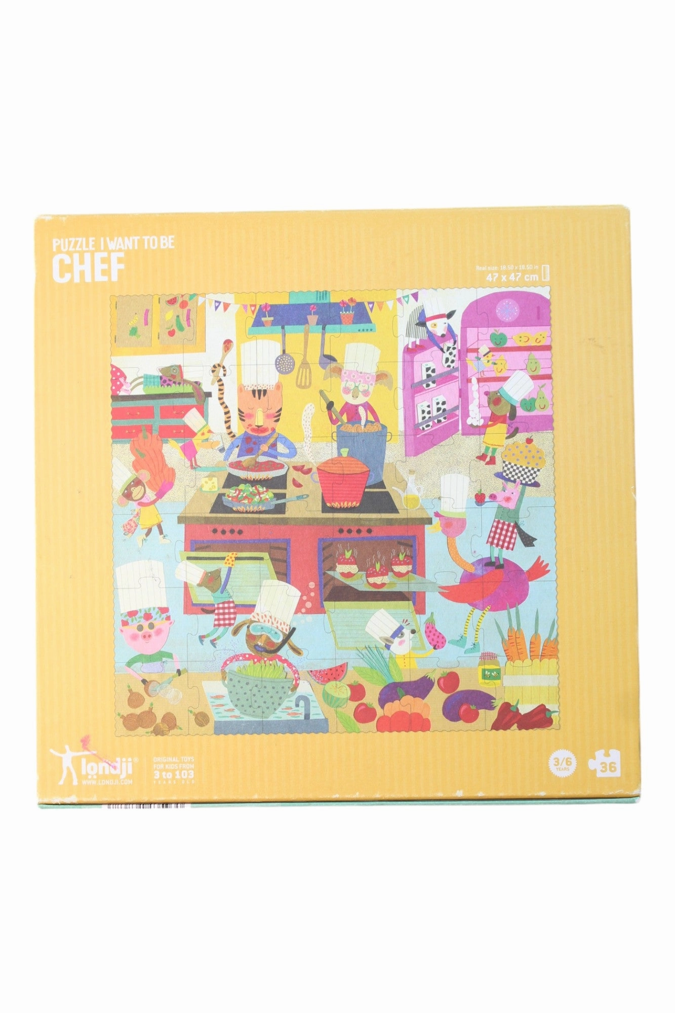 Londji I want to be a Chef Puzzle O/S (3-6Y)