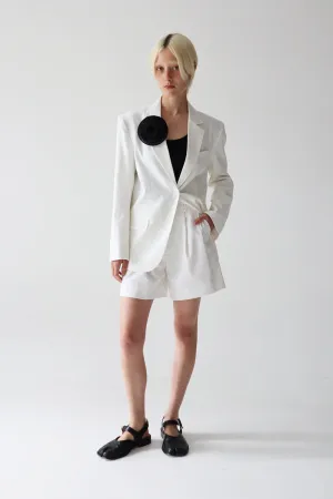 Lorenza Shorts White