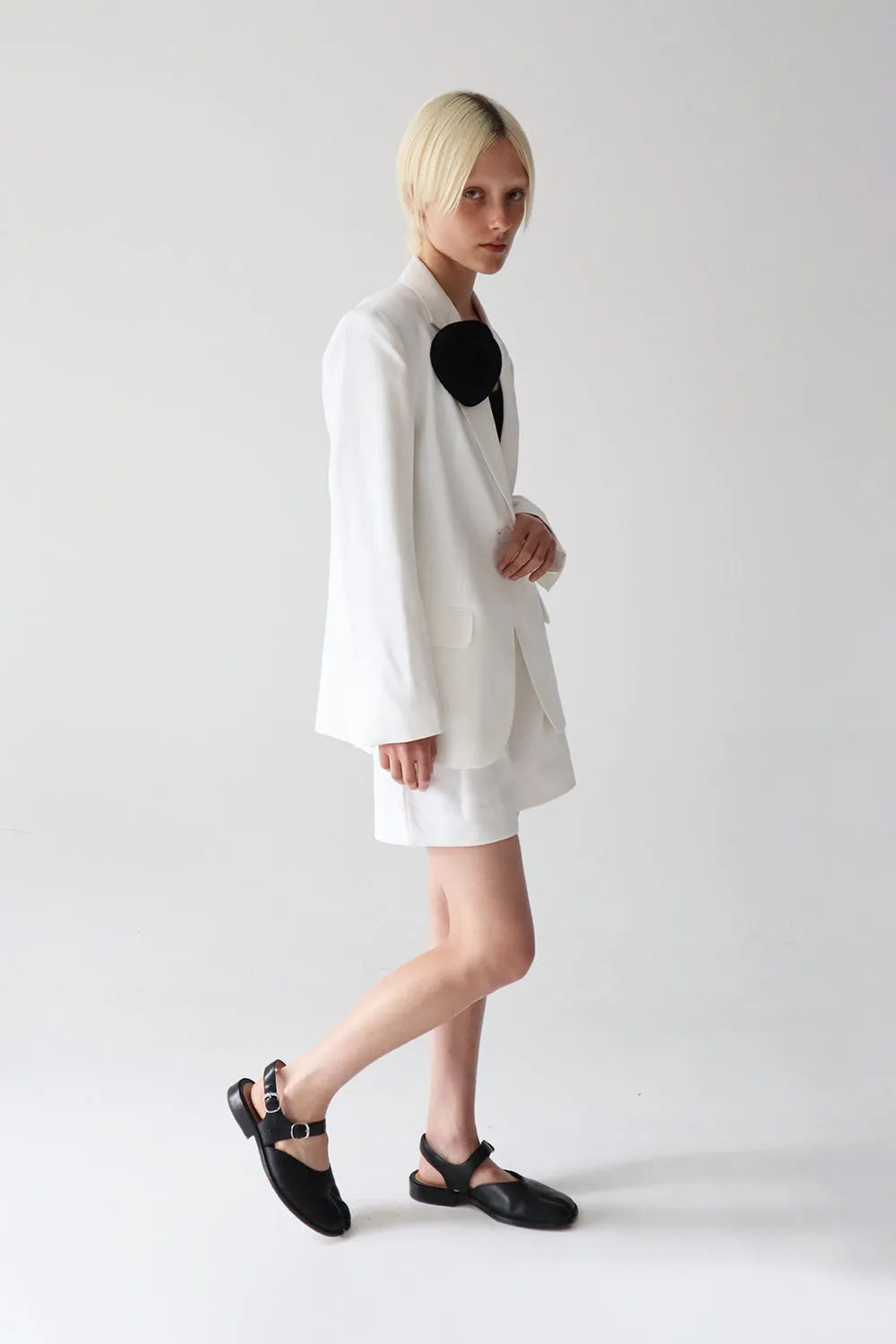 Lorenza Shorts White