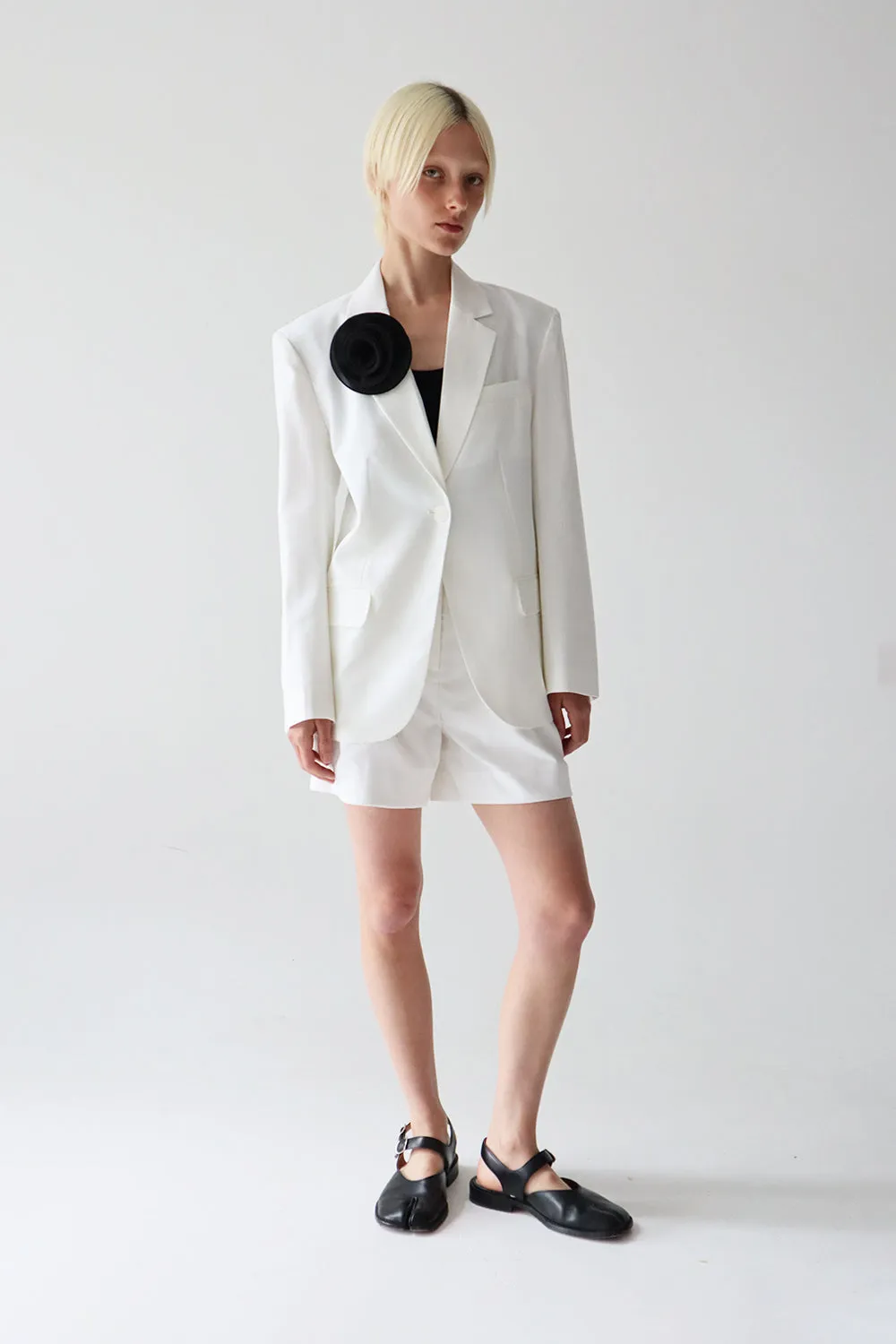 Lorenza Shorts White